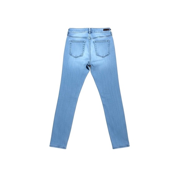 031 Just USA Light Blue Distressed Jeans 3 Womens - Picture 5 of 5